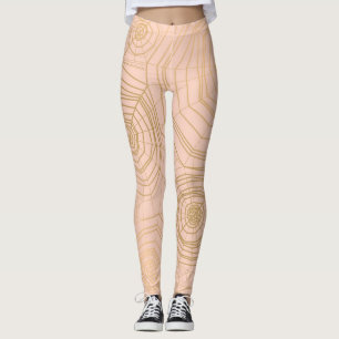 Spinnennetz auf Pastel: Halloween-Muster. Leggings