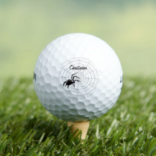 Spinnennetz-Design Golfball
