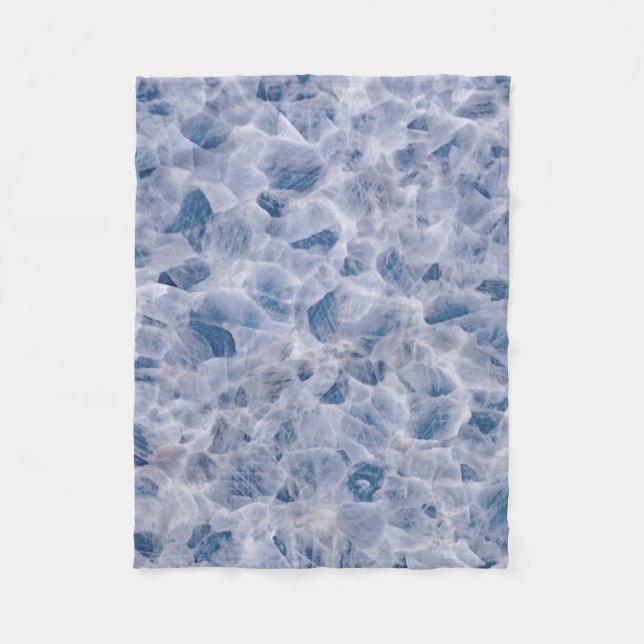 Spinnennetz Fleecedecke (Vorderseite)