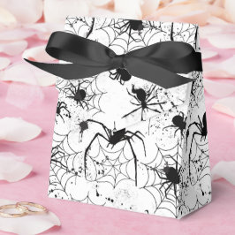 Spinnennetz-Muster Halloween  Geschenkschachtel