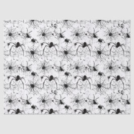 Spinnennetz Muster Halloween  Seidenpapier