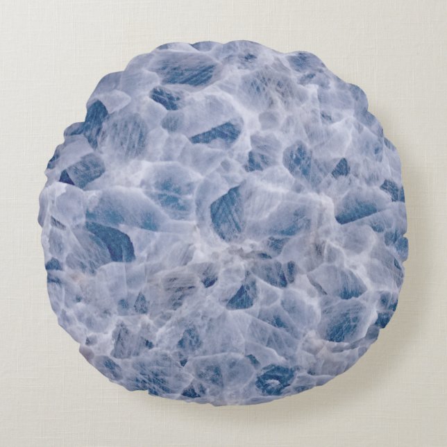 Spinnennetz Rundes Kissen (Vorderseite)