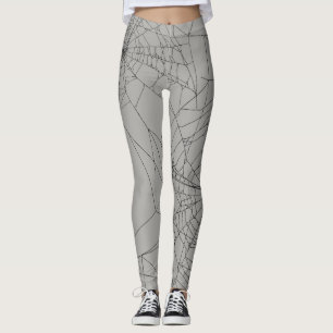 Spinnennetz Yoga Leggings