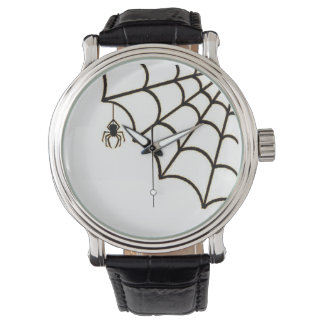 Spinnennetze Armbanduhr
