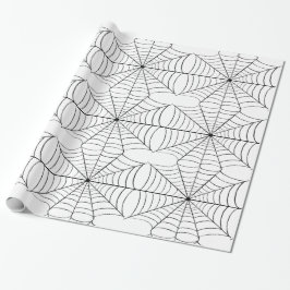Spinnennetze Geschenkpapier