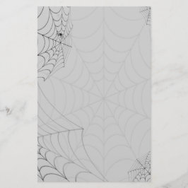 Spinnennetze Halloween Spiders Briefpapier