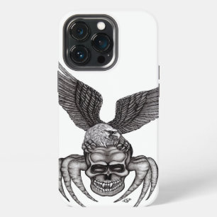 Spinnenschädel mit Adler iPhone 13 Pro Hülle