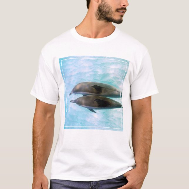 Spinner-Delphine | Oahu Hawaii T-Shirt (Vorderseite)