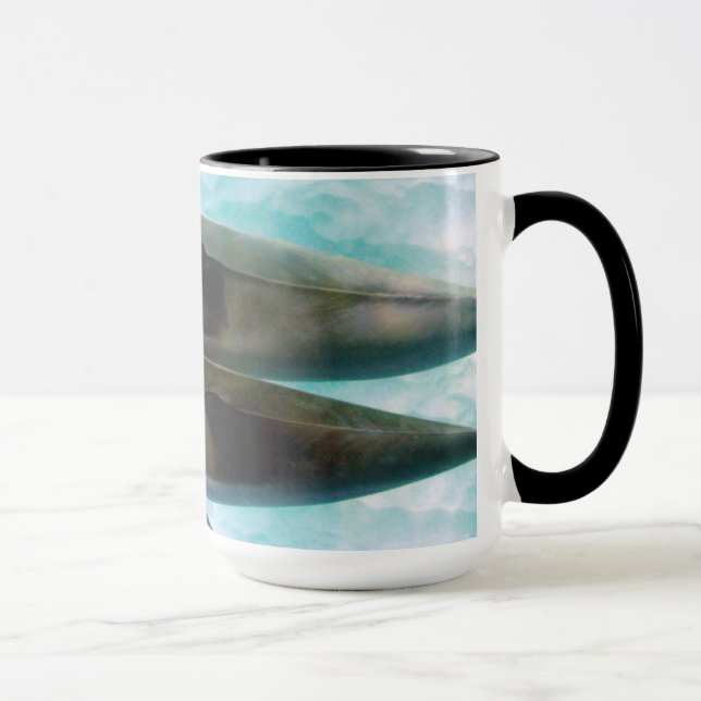 Spinner-Delphine | Oahu Hawaii Tasse (Rechts)