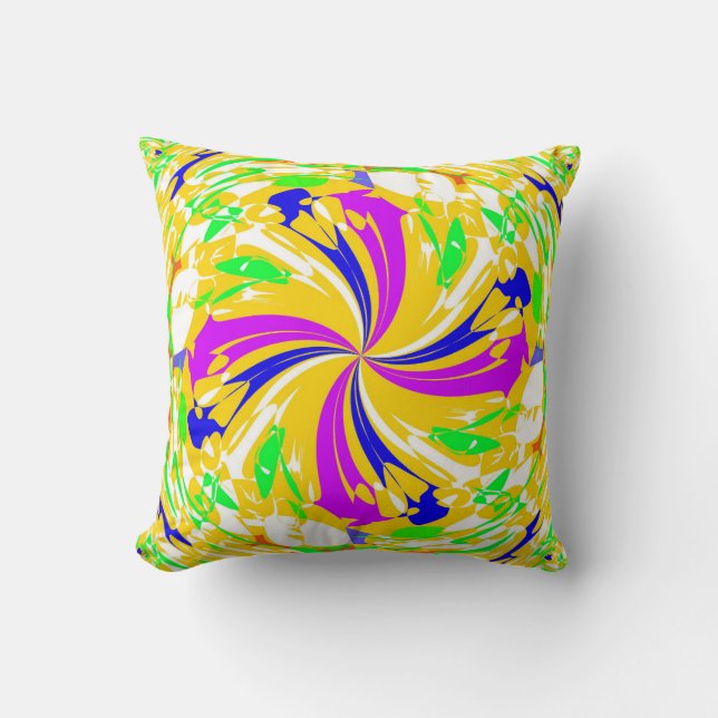 Spinner Rainbow Collection Kissen (Vorderseite)