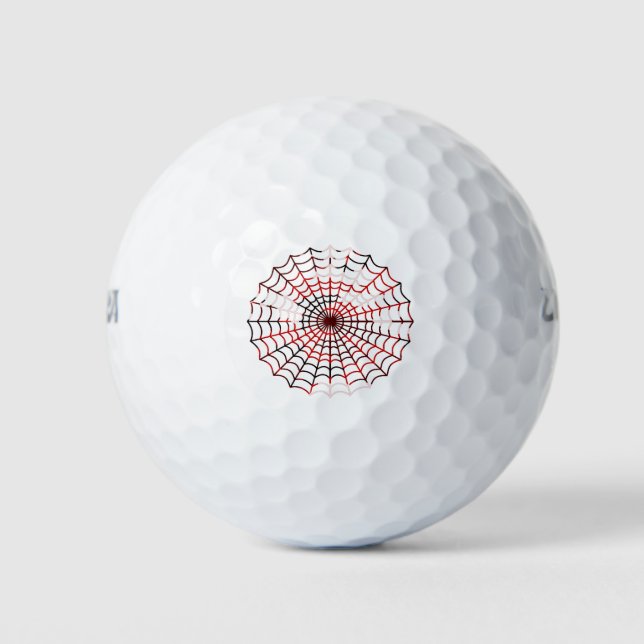 Spinngewebe Golfball (Vorderseite)