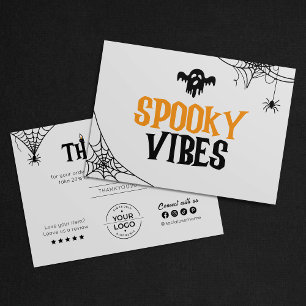 Spinngewebe-Kerze Gruselige Stimmung Halloween Dan Dankeskarte