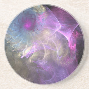 Spinning Pastel-Wirbel Sandstein Untersetzer
