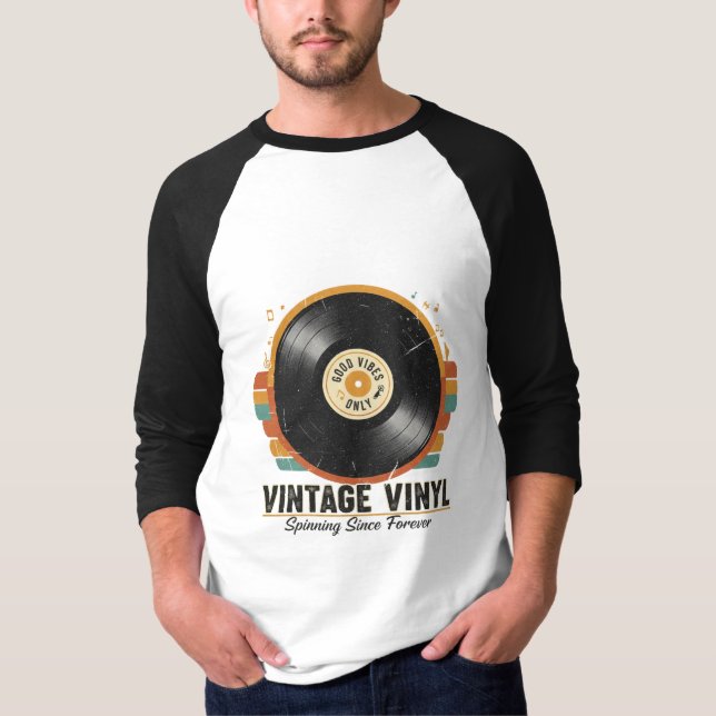 Spinning Since Forever Vinyl Shirt (Vorderseite)