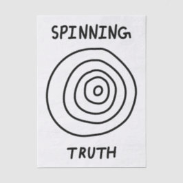 Spinning Truth Seidenpapier