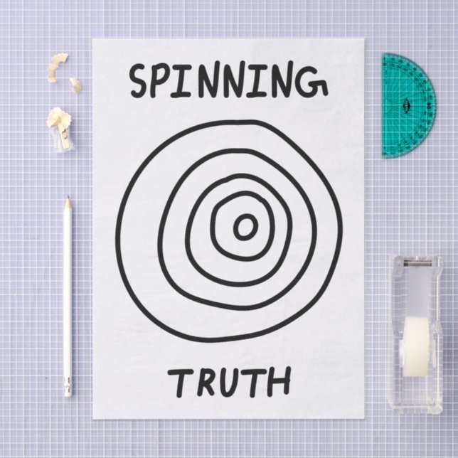 Spinning Truth Seidenpapier (Handwerk)
