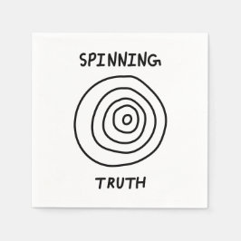 Spinning Truth Serviette