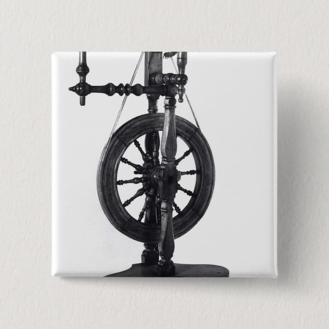 Spinnrad Button (Vorderseite)