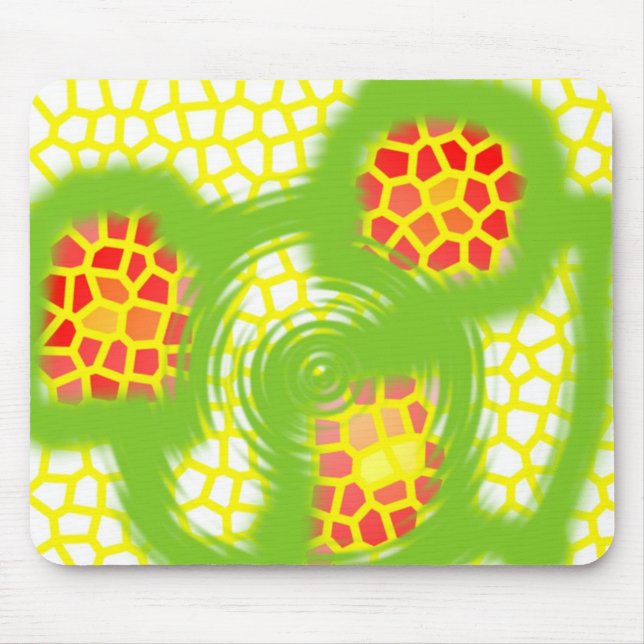 Spinnrad Mousepad (Vorne)