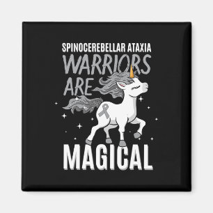Spinocerebelläre Ataxie Krieger Awareness Ribbon S Magnet