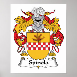 Spinola Familienwappen Poster