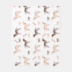 Spinone Fleece-Decke Fleecedecke
