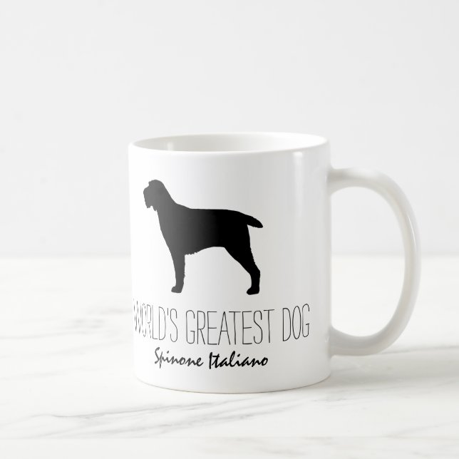 Spinone Italiano, der größte Hund der Welt Tasse (Rechts)