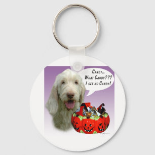 Spinone Italiano Halloween Candy Schlüsselanhänger