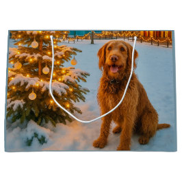 Spinone Italiano Holiday  Große Geschenktüte