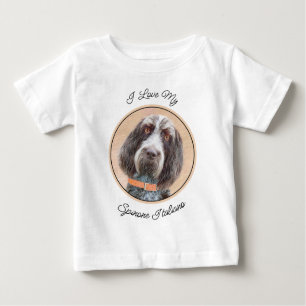Spinone Italiano Malerei - Niedliche Original Dog  Baby T-shirt