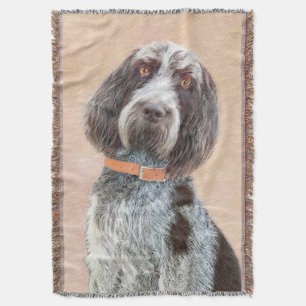 Spinone Italiano Malerei - Niedliche Original Dog Decke