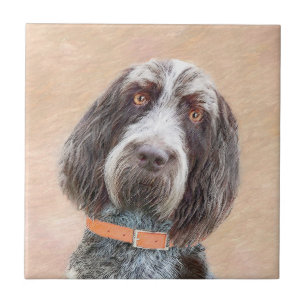 Spinone Italiano Malerei - Niedliche Original Dog  Fliese