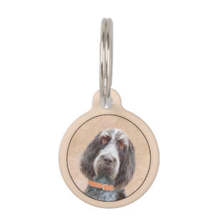 Spinone Italiano Malerei - Niedliche Original Dog Haustiermarke