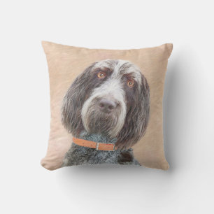 Spinone Italiano Malerei - Niedliche Original Dog Kissen