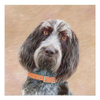 Spinone Italiano Malerei - Niedliche Original Dog