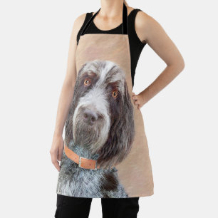 Spinone Italiano Malerei - Niedliche Original Dog Schürze