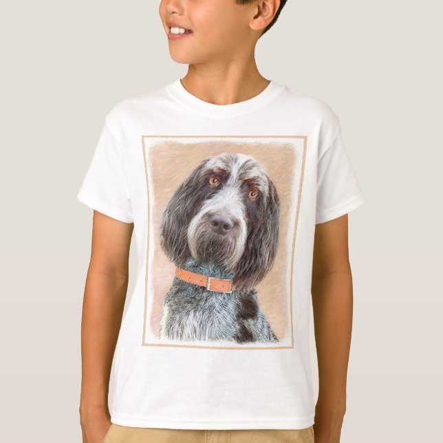 Spinone Italiano Malerei - Niedliche Original Dog  T-Shirt (Vorderseite)