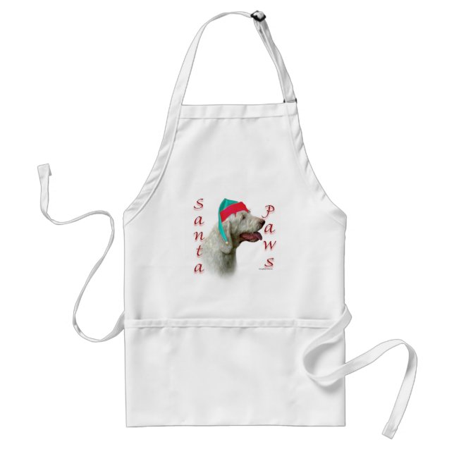 Spinone Italiano Santa Paws Schürze (Vorne)