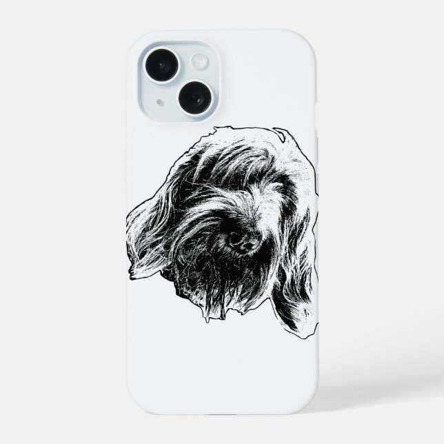 Spinone Soft Guard iPhone 15 Hülle (Rückseite)