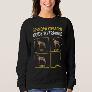 Spinoni Italiani Leitfaden zum Training der Hundet Sweatshirt