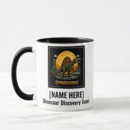 Spinosaurier Dinosaurier Prähistorischer Mond Tasse