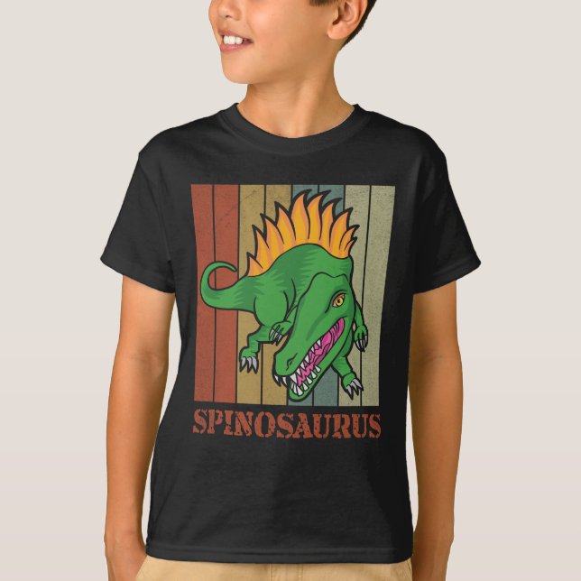 Spinosaurus Dinosaurier T-Shirt (Vorderseite)