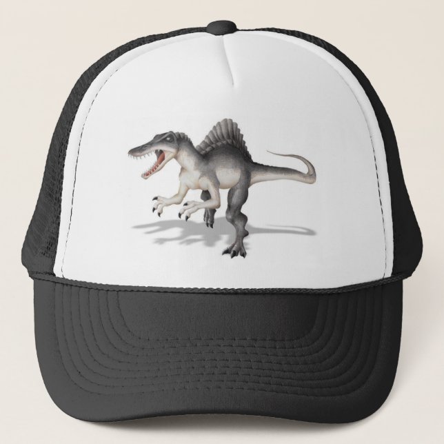 Spinosaurus Hut Truckerkappe (Vorderseite)