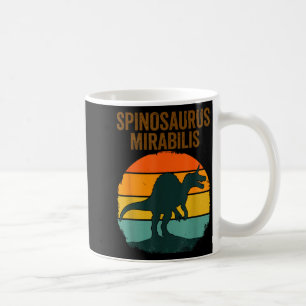 Spinosaurus mirabilis gehörnte neue Dinosaurierart Kaffeetasse