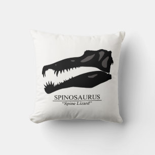 Spinosaurus Skull Kissen