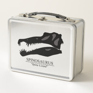 Spinosaurus Skull Metall Brotdose