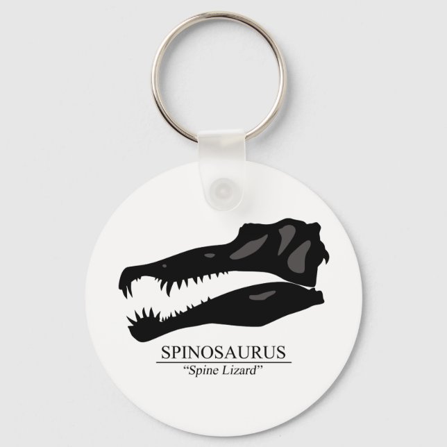 Spinosaurus Skull Schlüsselanhänger (Vorderseite)