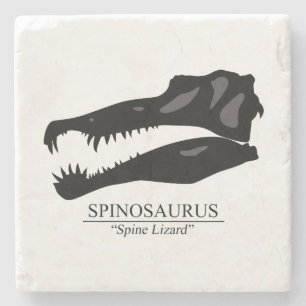 Spinosaurus Skull Steinuntersetzer