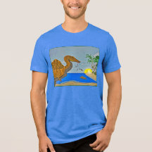 Spinosaurus T-Shirt Kreidezeit Strand