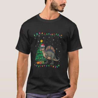 Spinosaurus Weihnachtsmannmütze Männer Frauen Kind T-Shirt